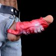 (image for) Flame Lifelike Penis Sleeve - C
