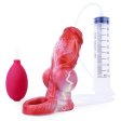 (image for) Squirting Flame Lifelike Penis Sleeve - D