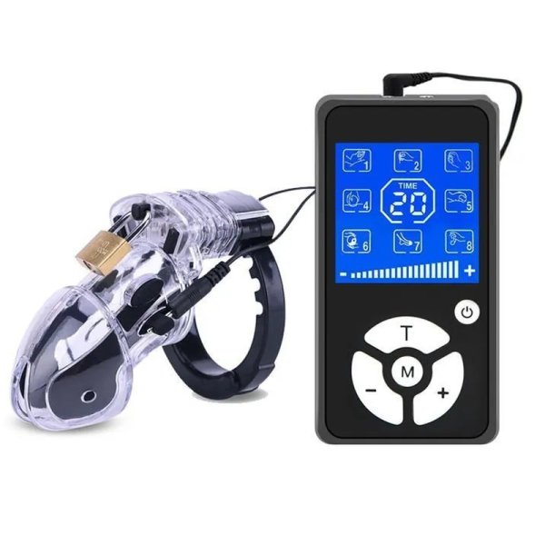 (image for) Electric Shock Chastity Cage