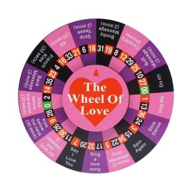 The Wheel of Love Game Fun Turntable