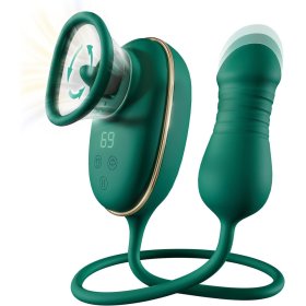 Sucking Vibrator with Vibrating Licking Tongue & Thrusting