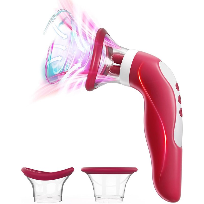 (image for) Clitoral & Nipple Sucking Vibrator