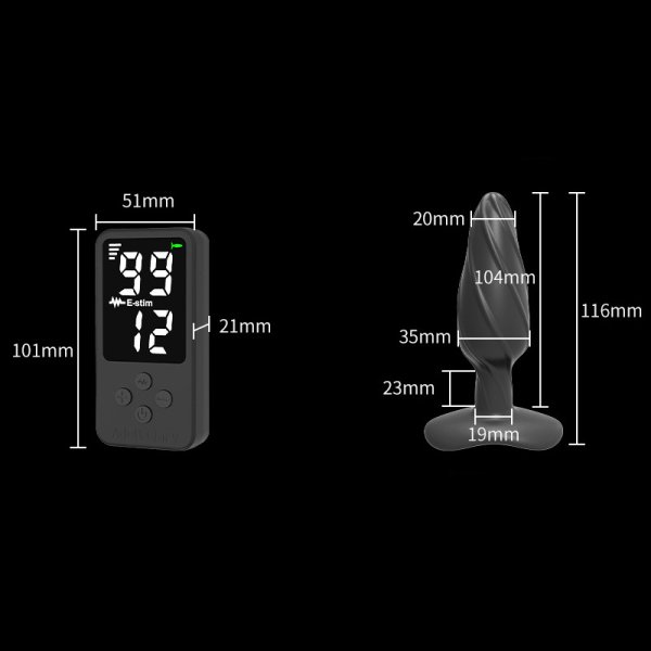 (image for) E-Stim Electric Shock Anal Plug