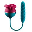 (image for) Big Mouth 3in1 Rose Shaped Thrusting Vibrator