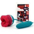 (image for) Big Mouth 3in1 Rose Shaped Thrusting Vibrator