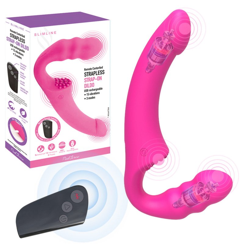 (image for) Slimeline Desire Luxury Strapless StrapOn Dildo