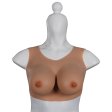 (image for) Round Collar Crossdresser Breast Forms - Silicone