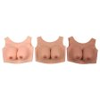 (image for) Round Collar Crossdresser Breast Forms - Silicone