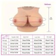 (image for) Round Collar Crossdresser Breast Forms - Silicone