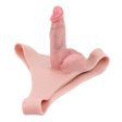 (image for) Strap-On Realistic Dildo Sleeve Panties