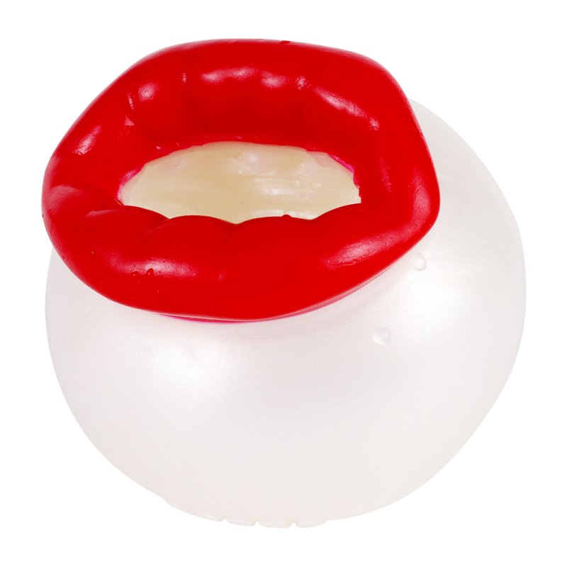 (image for) Pocket Silicone Glans Trainer - Hot Lips