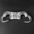 (image for) Acrylic Glass Finger Cuff Ratchet Clasp