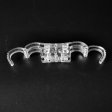 (image for) Acrylic Glass Finger Cuff Ratchet Clasp