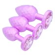 (image for) Diamond Pattern Steel Anal Plug