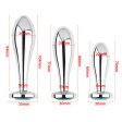 (image for) Detachable Screw Weighted Metal Butt Plug