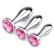 (image for) Detachable Screw Weighted Metal Butt Plug