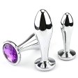 (image for) Detachable Screw Weighted Metal Butt Plug