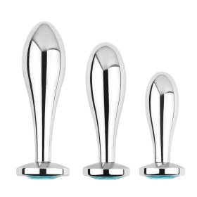 Detachable Screw Weighted Metal Butt Plug