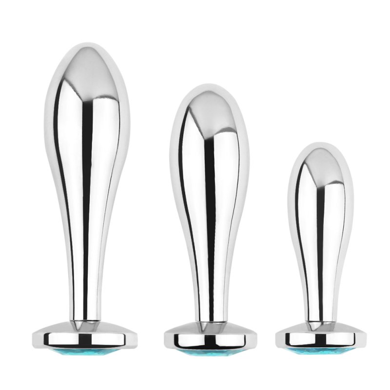(image for) Detachable Screw Weighted Metal Butt Plug