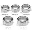 (image for) Heavy Duty Stainless Steel Cock Ring - 2 Ring