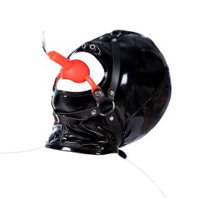 Silicone Hollow Mouth Gag With Harness