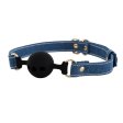 (image for) Denim Strap With Silicone Mouth Ball