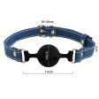 (image for) Denim Strap With Silicone Mouth Ball