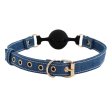 (image for) Denim Strap With Silicone Mouth Ball