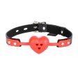 (image for) Breathable Silicone Heart-Shape Ball Gag
