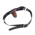 (image for) Leather Head Strap with Penis Gag