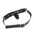 (image for) Leather Head Strap with Penis Gag