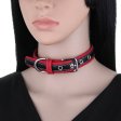 (image for) Padded Contrast Leather Collars
