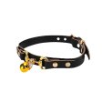 (image for) Cowhide Collar With Bell