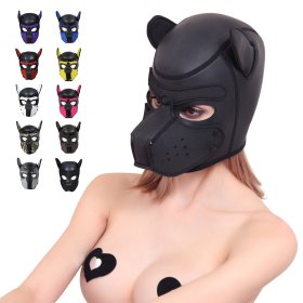 Puppy Role Play Bondage Hood