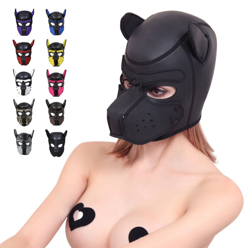 (image for) Puppy Role Play Bondage Hood