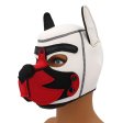(image for) Puppy Play Fetish Hood Cosplay Red Muzzle