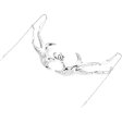 (image for) Gothic Mecha Ornament Face Earrings