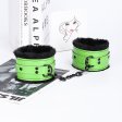 (image for) Fuzzy Leather Handcuffs
