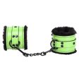 (image for) Fuzzy Leather Handcuffs