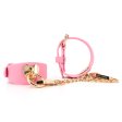 (image for) Barbie Pink Leather HandCuffs