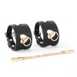 (image for) Heart Ring Doulbe Pin Lock Cuffs