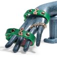 (image for) Green Leather Wrap Bracelet