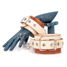 2 Layer Leather Restraints