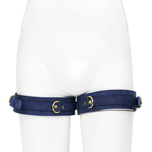 (image for) Leather Erotic Thigh Cuffs
