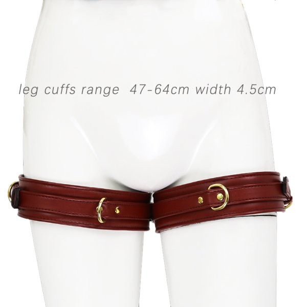 (image for) Leather Erotic Thigh Cuffs