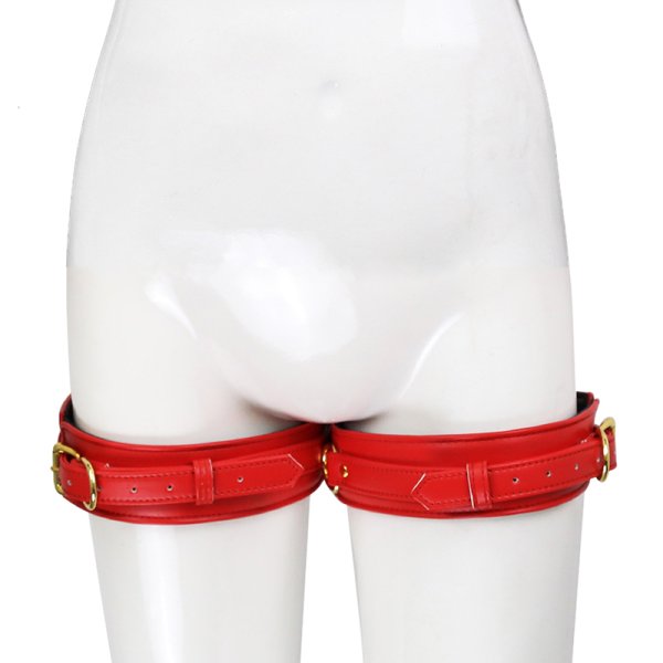 (image for) Leather Erotic Thigh Cuffs