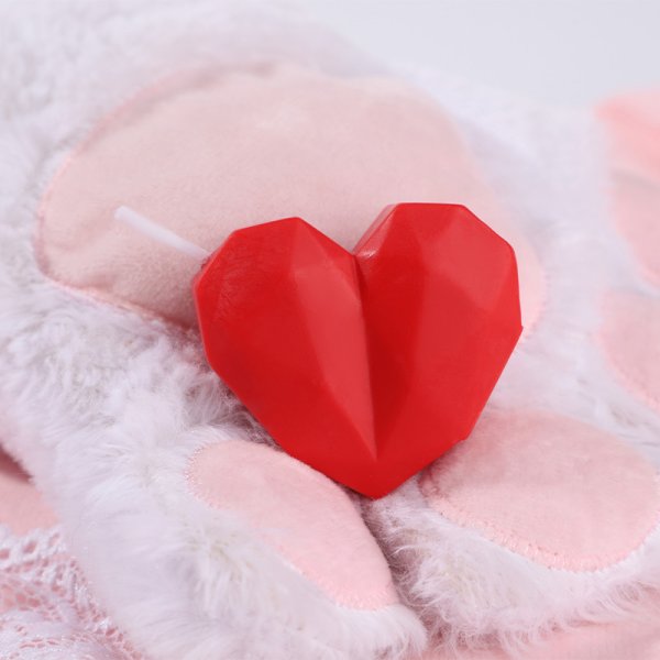 (image for) Heart Shape Low Temperature Candles