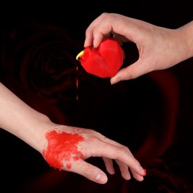 Heart Shape Low Temperature Candles