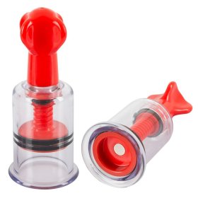 Twist Nipple Suckers - Red