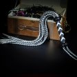 (image for) Premium Leather Cat O' Nine Tails Whip - 60cm